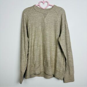 GAP Men's Tan Crewneck Knit Sweater Size Large